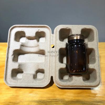 Bio Pulp Moulded Bottle Packaging