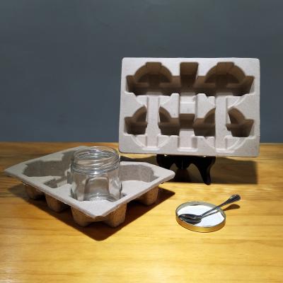 Cardboard Pulp Packaging Bottle Holded